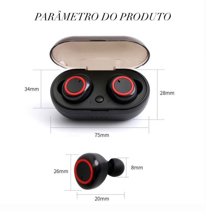 Fone Bluetooth series pro 5.0 une FETY